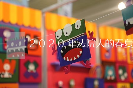 2020年法院人的春夏秋冬 2020年法院人的春夏秋冬