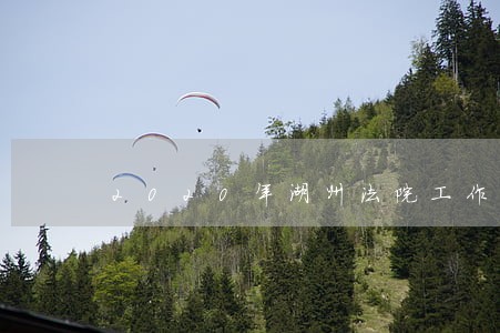 2020年湖州法院工作怎么样 2020年湖州法院工作怎么样