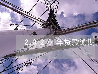 2020年贷款逾期情况汇报 2020年贷款逾期情况汇报