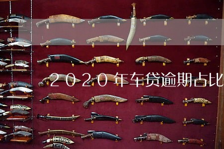 2020年车贷逾期占比多少