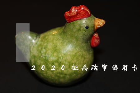 2020征兵政审信用卡逾期