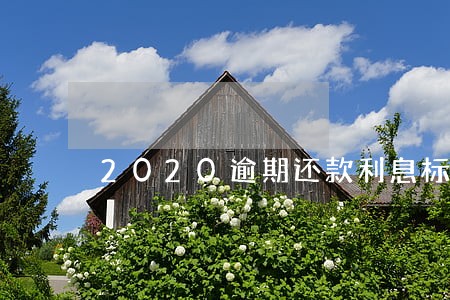 2020逾期还款利息标准