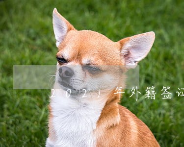 2021年外籍签证逾期 2021年外籍签证逾期