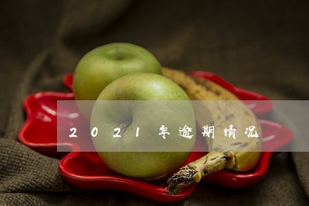 2021年逾期情况 2021年逾期情况
