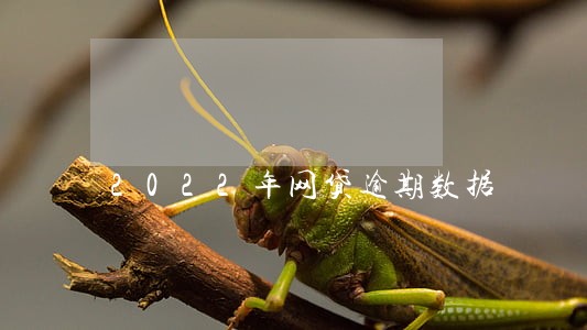 2022年网贷逾期数据 2022年网贷逾期数据