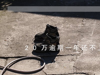 20万逾期一年还不上 20万逾期一年还不上