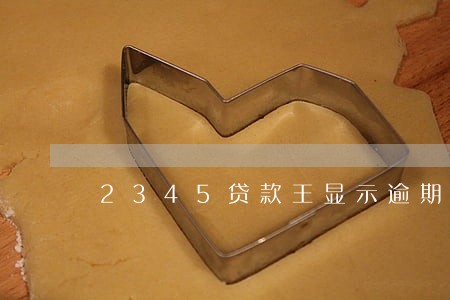 2345贷款王显示逾期 2345贷款王显示逾期