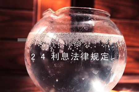 24利息法律规定 24利息法律规定