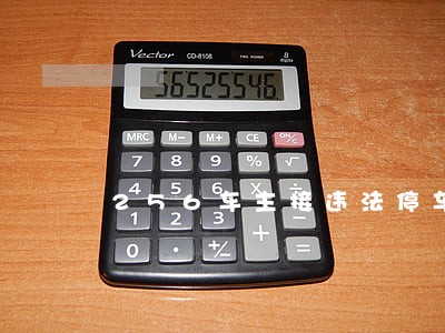 256车主接违法停车处理告知书 256车主接违法停车处理告知书