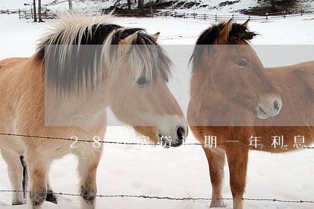 28万房贷逾期一年利息多少钱 28万房贷逾期一年利息多少钱