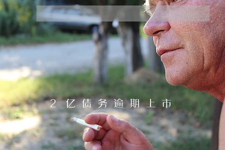 2亿债务逾期上市 2亿债务逾期上市