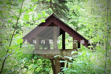 2年内累计五次逾期 2年内累计五次逾期