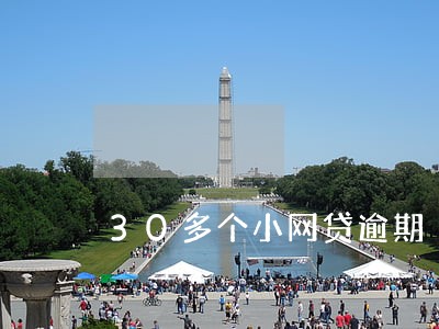 30多个小网贷逾期 30多个小网贷逾期