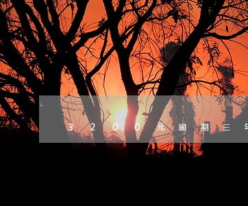 3200元逾期三年是多少钱