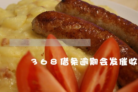 368借条逾期会发催收信函吗 368借条逾期会发催收信函吗