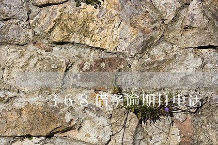 368借条逾期打电话 368借条逾期打电话