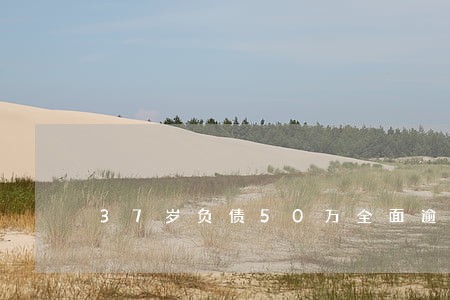 37岁负债50万全面逾期半个月 37岁负债50万全面逾期半个月