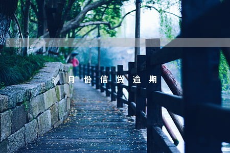 3月份信贷逾期 3月份信贷逾期
