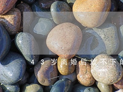 43岁离婚后放不下的说说 43岁离婚后放不下的说说