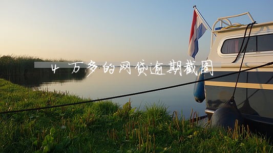 4万多的网贷逾期截图 4万多的网贷逾期截图