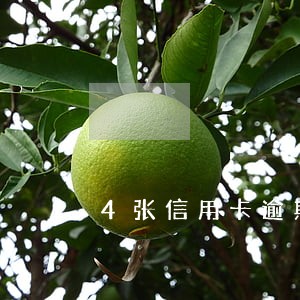4张信用卡逾期严重吗 4张信用卡逾期严重吗