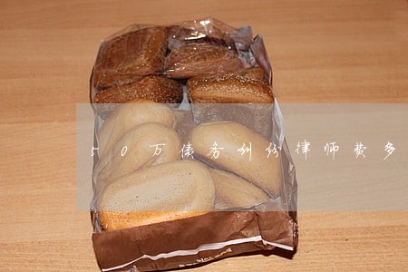 50万债务纠纷律师费多少钱 50万债务纠纷律师费多少钱