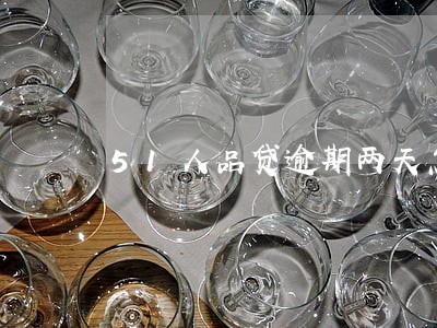 51人品贷逾期两天怎么办 51人品贷逾期两天怎么办