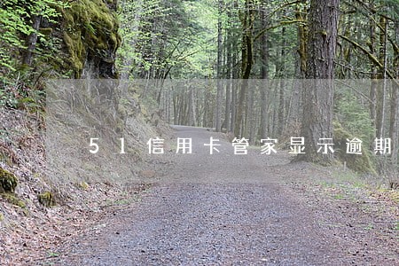 51信用卡管家显示逾期 51信用卡管家显示逾期