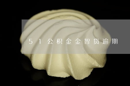 51公积金金智贷逾期