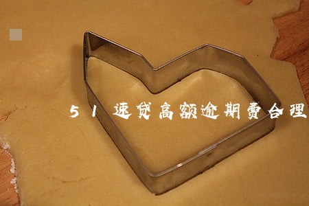 51速贷高额逾期费合理吗 51速贷高额逾期费合理吗