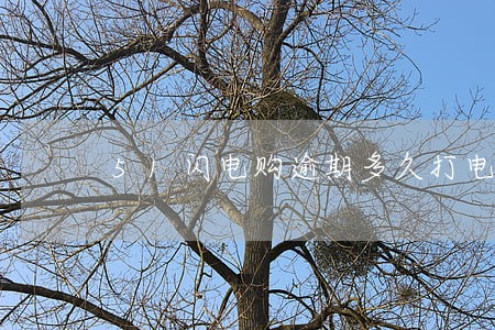 51闪电购逾期多久打电话 51闪电购逾期多久打电话