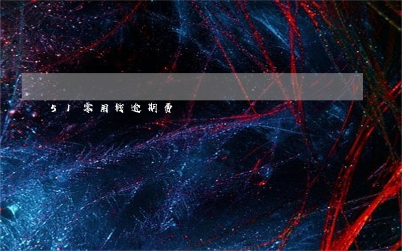 51零用钱逾期费 51零用钱逾期费