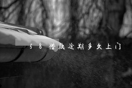 58借款逾期多久上门