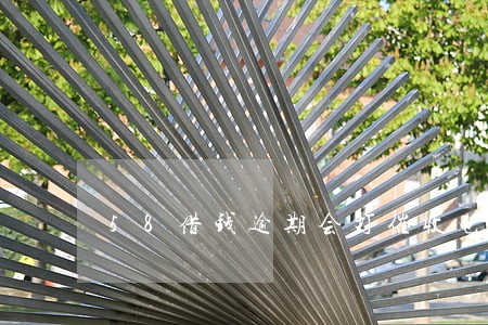 58借钱逾期会打催收电话吗 58借钱逾期会打催收电话吗