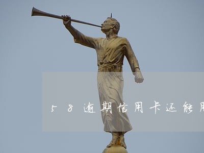 58逾期信用卡还能用吗 58逾期信用卡还能用吗