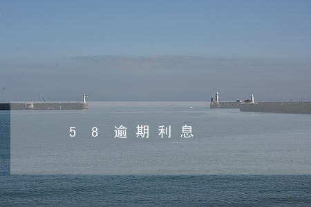 58逾期利息 58逾期利息