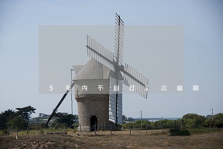 5年内不超过3次逾期 5年内不超过3次逾期
