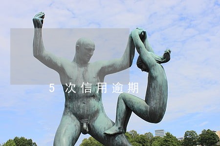 5次信用逾期 5次信用逾期