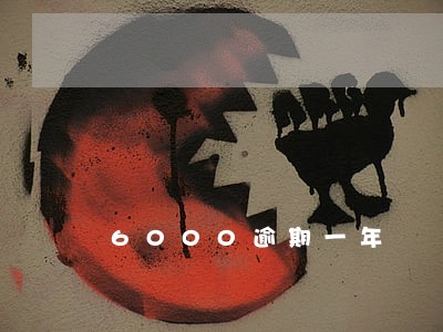 6000逾期一年