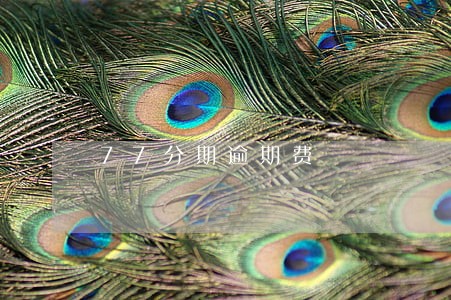 77分期逾期费 77分期逾期费