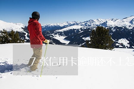 7张信用卡逾期还不上怎么办