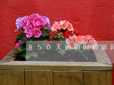 850天逾期网贷新闻 850天逾期网贷新闻