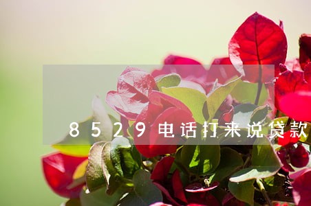 8529电话打来说贷款逾期了 8529电话打来说贷款逾期了