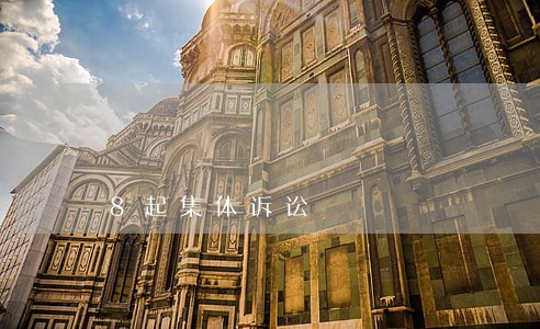 8起集体诉讼 8起集体诉讼