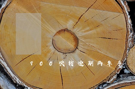 900块钱逾期两年多 900块钱逾期两年多