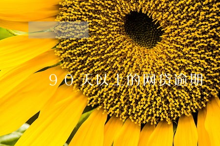 90天以上的网贷逾期