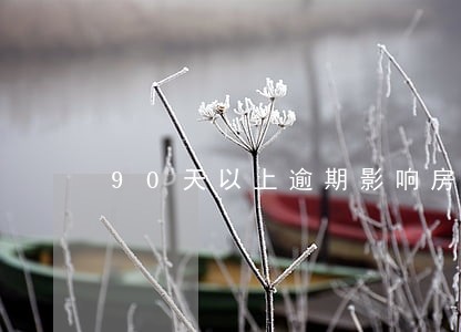 90天以上逾期影响房贷吗