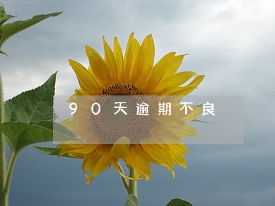 90天逾期不良 90天逾期不良