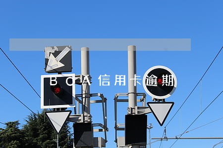 BOA信用卡逾期 BOA信用卡逾期