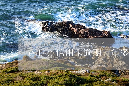 etc信用卡逾期一年多 etc信用卡逾期一年多